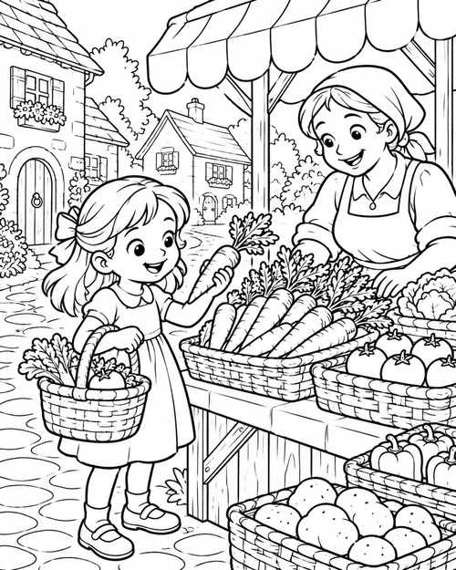Little Market In The Village